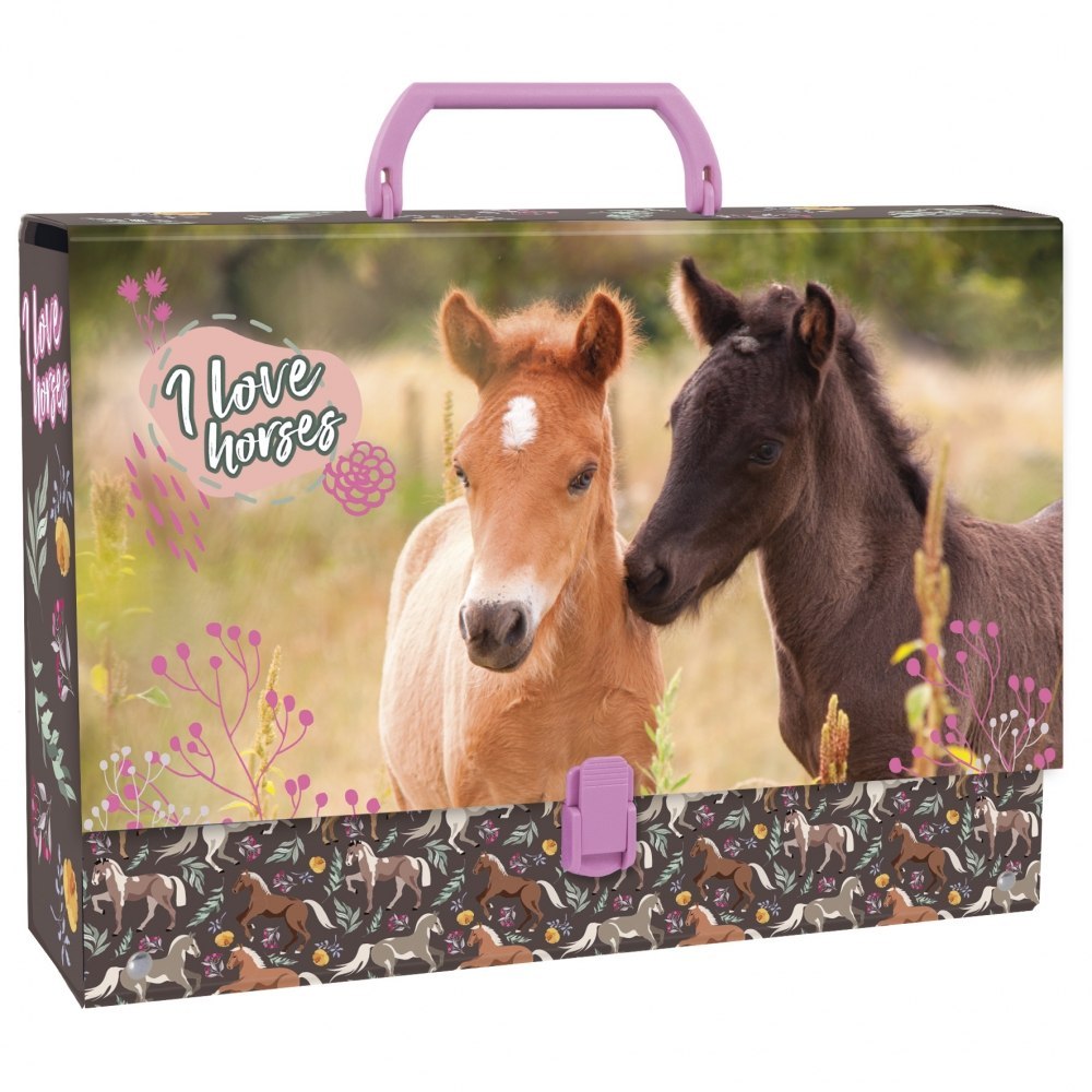 BRIEFCASE WITH A HANDLE THICK HORSES 24 DERFORM